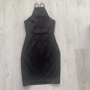 Black cocktail dress